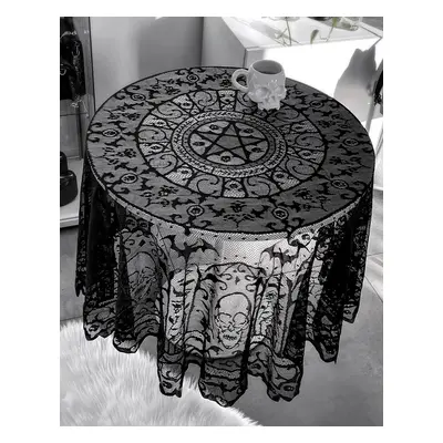 tablecloth KILLSTAR - Asra Lace - Black