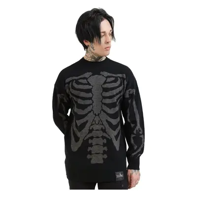 men's sweater KILLSTAR - Skellie - Black