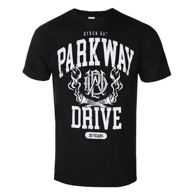 men's t-shirt Parkway Drive - Years Crest Black - Black - KINGS ROAD