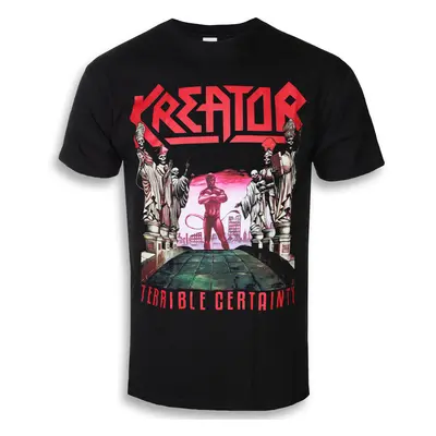 t-shirt metal men's Kreator - TERRIBLE CERTAINTY - PLASTIC HEAD