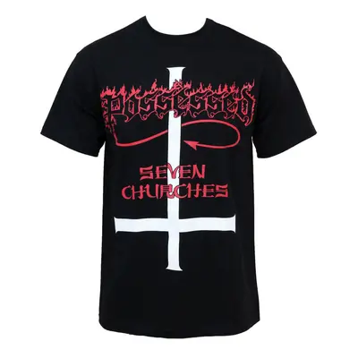 t-shirt men Possessed - Seven Churches