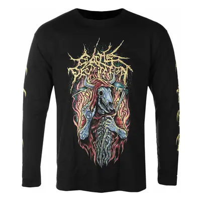 men's long-sleeved t-shirt CATTLE DECAPITATION - REAPER RAMIREZ - BLACK - PLASTIC HEAD