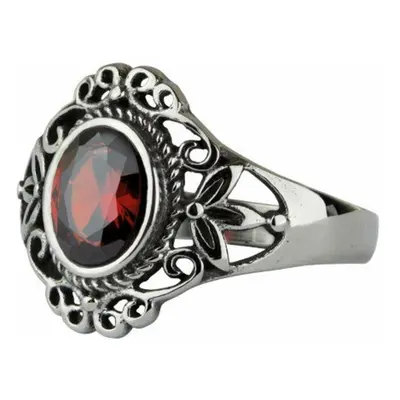 ring ETNOX - Red Victorian Goth