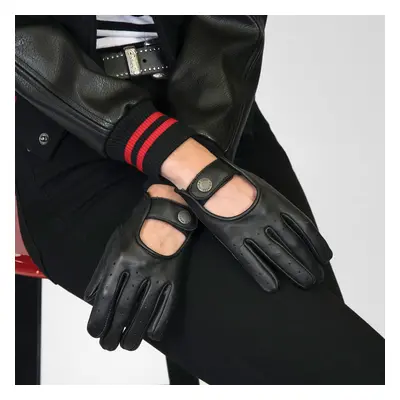 gloves STRAIGHT TO HELL - Bullitt - Black/Nickel