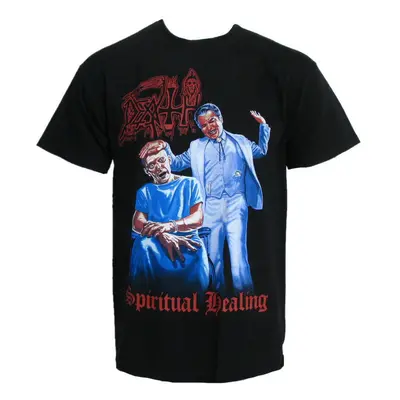 t-shirt metal men's Death - Spiritual Healing - RAZAMATAZ