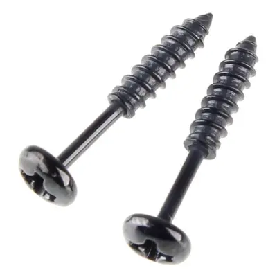 earrings ETNOX - Black Screw