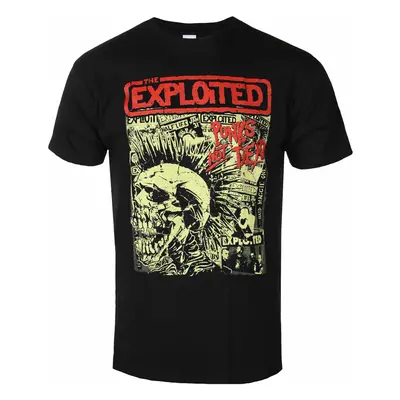 Men's t-shirt EXPLOITED - PUNKS NOT DEAD - BLACK - PLASTIC HEAD