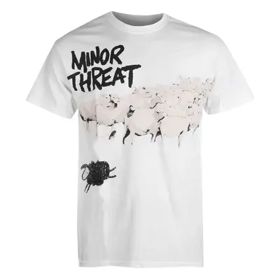 t-shirt men's Minor Threat - Out Of Step White