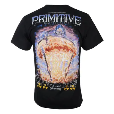 men's t-shirt PRIMITIVE x MEGADETH - Time - black