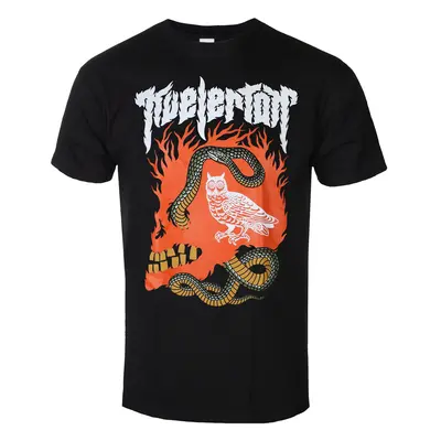 men's t-shirt Kvelertak - Snake Owl - Black - KINGS ROAD