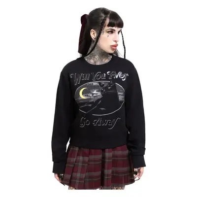 women's sweatshirt KILLSTAR - Go Away - Black