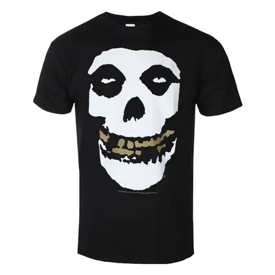 t-shirt metal men's Misfits - GOLD FOIL - PLASTIC HEAD