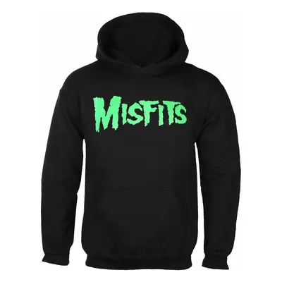 men's hoodie MISFITS - GLOW JUREK SKULL - BLACK - PLASTIC HEAD