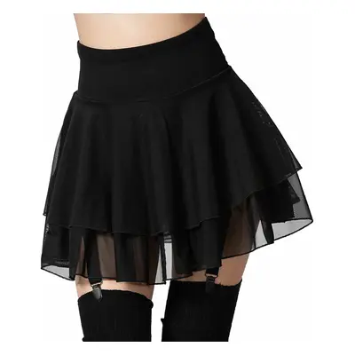 women's skirt KILLSTAR - Yasumi Mesh - Black