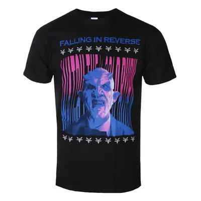 men's t-shirt Falling In Reverse - (Warp Monster) - Black - KINGS ROAD