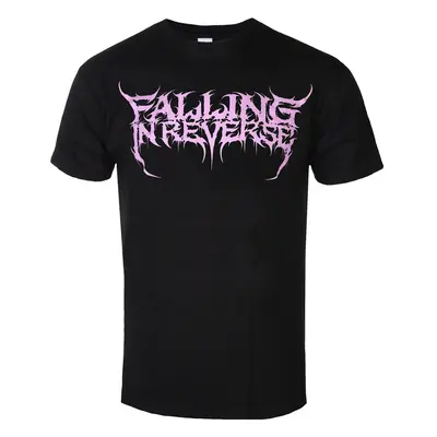 men's t-shirt Falling In Reverse - Popular Monster Text - Black - KINGS ROAD