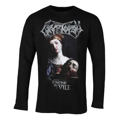 men's t-shirt with long sleeves CRYPTOPSY - NONE SO VILE - PLASTIC HEAD