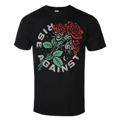 men's t-shirt Rise Against - Skull Bouquet - Black - KINGS ROAD