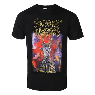 t-shirt metal men's Malevolent Creation - THE TEN COMMANDMENTS - PLASTIC HEAD