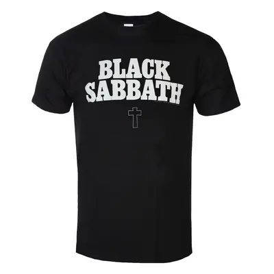 men's t-shirt Black Sabbath - Type Cross - Black