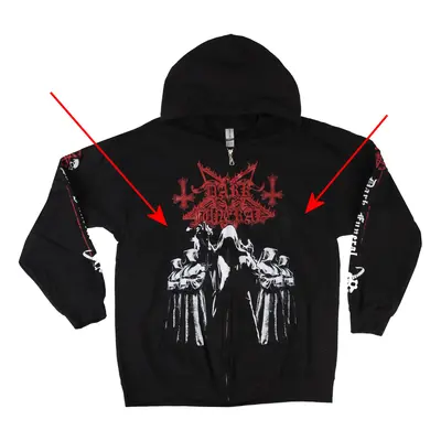 men's sweatshirt Dark Funeral - Shadow Monks - RAZAMATAZ - DAMAGED