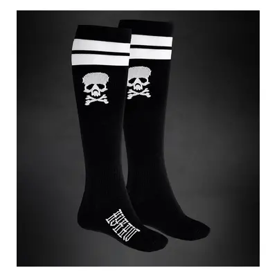 Half hose socks HYRAW - SKULL - BLACK