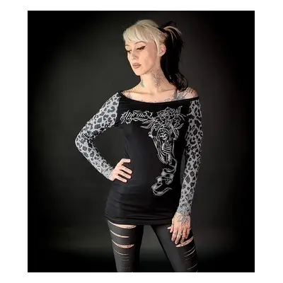 Women's t-shirt with long sleeves HYRAW - WILD