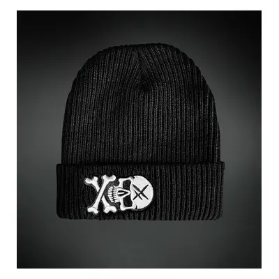 beanie HYRAW - BLACK SKULL