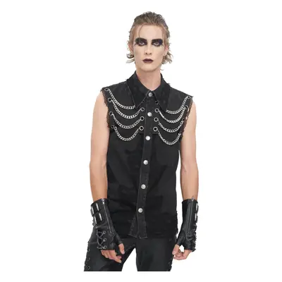 men's shirt (vest) DEVIL FASHION - Distressed