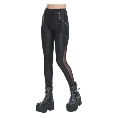 women's trousers (leggings) DEVIL FASHION - Punk