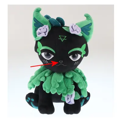 plush toy Black - DAMAGED