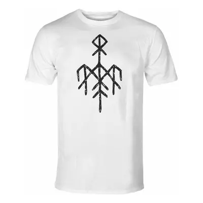 men's t-shirt Wardruna - Black Rune Logo on White