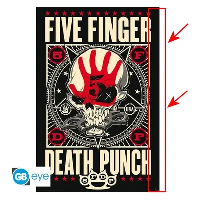 poster FIVE FINGER DEATH PUNCH - DAMAGED