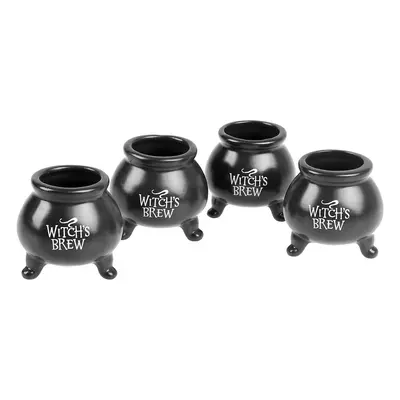 Decoration (set 4pcs) Witch's Brew