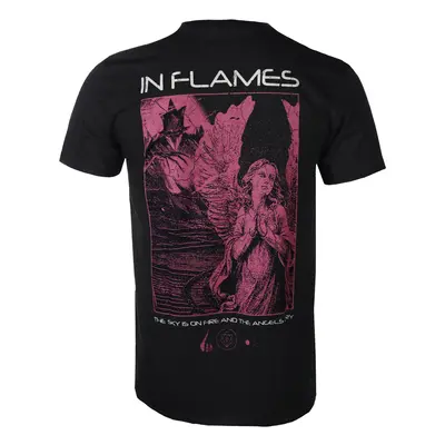 men's t-shirt In Flames - B2B Sky On Fire - Black