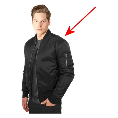 men's winter jacket (bomber) URBAN CLASSICS - Basic - DAMAGED