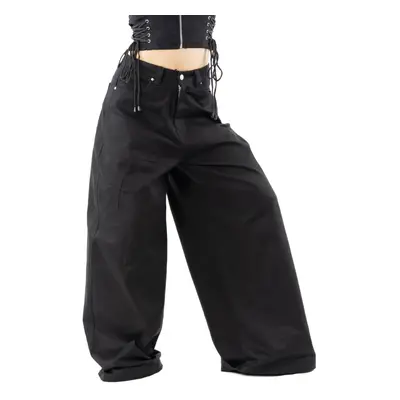 women's pants HEARTLESS - NOCTURNE LONG LEG - BLACK