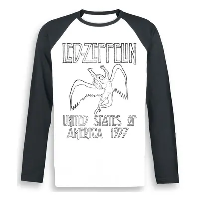 t-shirt metal men's Led Zeppelin - USA - NNM