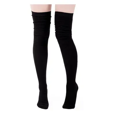 Over-the-knee socks KILLSTAR - Zoey - BLACK