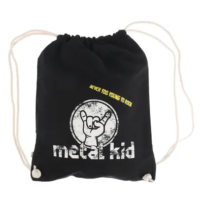 METAL-KIDS - Vintage - black - white/yellow