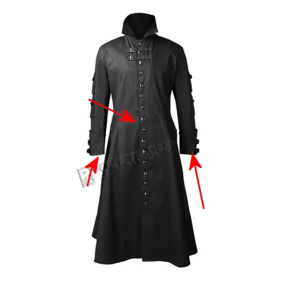 Men's coat AMENOMEN - Black - DAMAGED