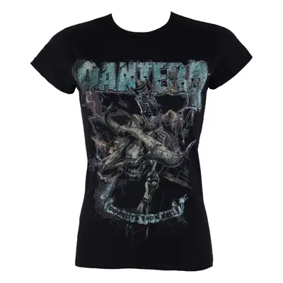 t-shirt metal women's Pantera - Vintage Rider - ROCK OFF