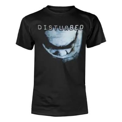 t-shirt metal men's Disturbed - THE SICKNESS - PLASTIC HEAD