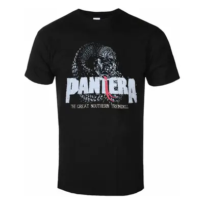 men's t-shirt Pantera - Snake Logo - Black - ROCK OFF