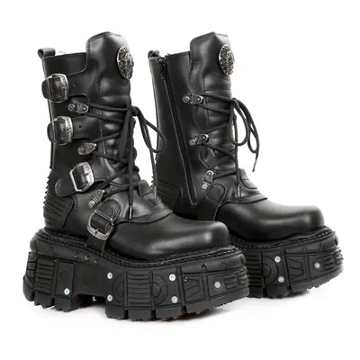 boots NEW ROCK - CRUST NEGRO