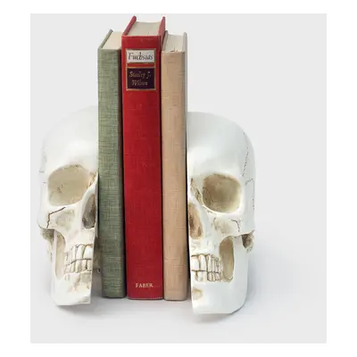 decoration (bookend) SUCK UK - SKULL