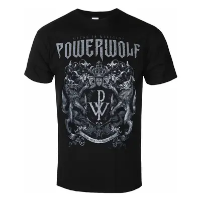 men's t-shirt Powerwolf - Crest - Metal Is Religion