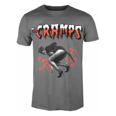 men's t-shirt THE CRAMPS - DO THE DOG - Charcoal - PLASTIC HEAD