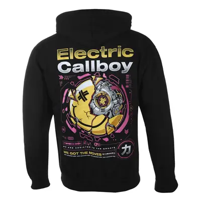 men's sweatshirt Electric Callboy - Moves Tech Smile - Black