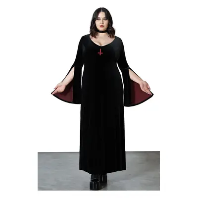 women's dress KILLSTAR X TWIN TEMPLE - Oath - Black